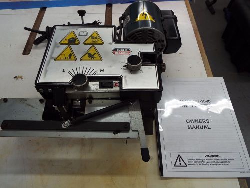 Foley / Belsaw SS-1000 Power Setter, Hardly Used