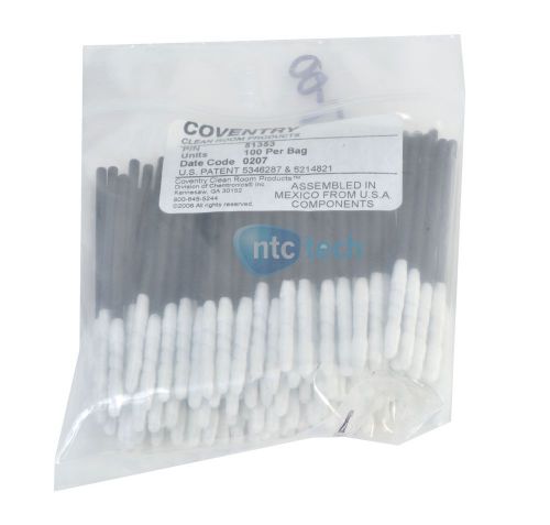 New Coventry Diamond 51353 Polyester Swabs 100 Per Bag
