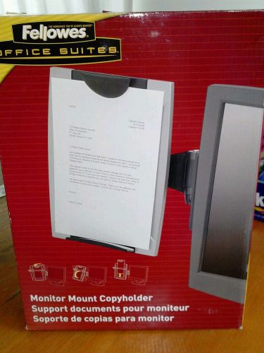 office monitor mount copyholder fellowes