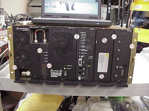 Motorola Quantar R3 470-494MHz 110W Repeater 4-wire &amp; Analog