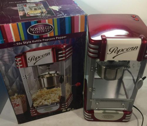 Nostalgia electrics rkp630 retro series kettle popcorn maker for sale