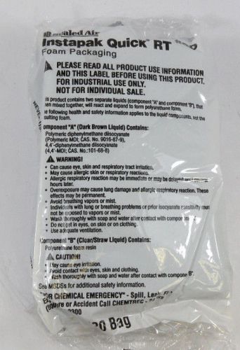 Sealed (1) Air Instapak Quick RT #20 Foam Packaging 18&#034; x 18&#034; Bag Instapack