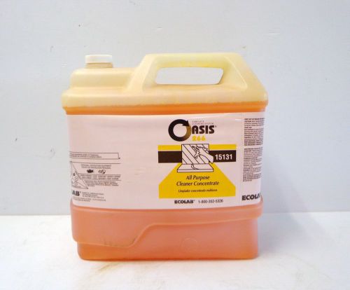 Ecolab Oasis All Purpose Cleaner Concentrate 2.5 Gallons Industrial Cleaning
