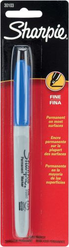 Sharpie Fine Point Permanent Marker Carded-Blue 071641301030