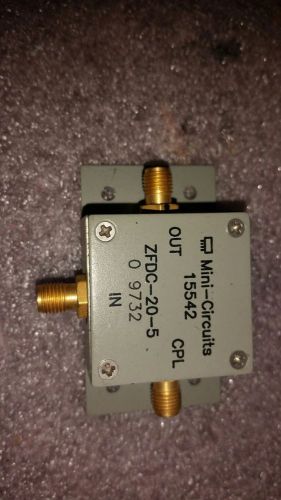 Mini Circuits ZFDC-20-2 Directional Coupler 10-2000Mhz 20db Coupling 27db Direct