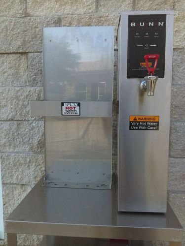 Bunn h5 h5e hot water dispenser, stainless steel, 5 gallon w/ wall mount bracket for sale