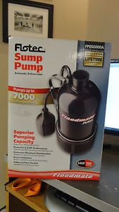 Flotec Submersible Thermoplastic Sump Pump 3/4 HP  FP0S6000A