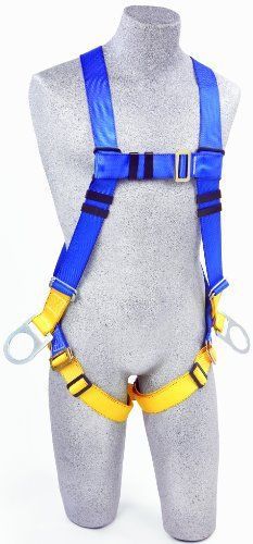 Protecta First, AB17540 Fall Protection 5-Point Adjustment Full Body Harness And