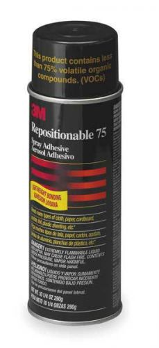 3M (75-16oz) Repositionable 75 Spray Adhesive, Net Wt 10.25 oz