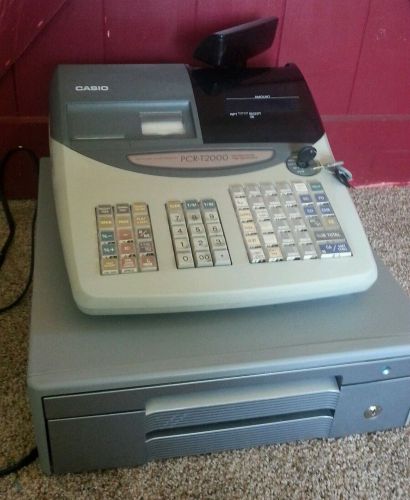 Casio PCR-T2000 Digital Electronic Cash Register Unit