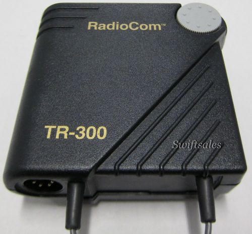 RTS / Telex RadioCom TR-300 Wireless Beltpack #9 Tx 212.800 Rx 183.730 - Tested!