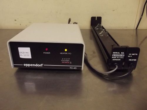Eppendorf TC-45 Heat Controller w/CH-30 Column Heater-Powers Up &amp; Works-m1222