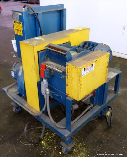 Used- foremost hot melt granulator, model hmg-1008. 10&#034; x 8&#034; feed throat. (4) bo for sale