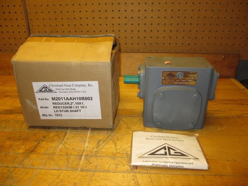 Cleveland gear m2011aah10b002 gear reducer 10:1 new old stock red13243b i 21 for sale