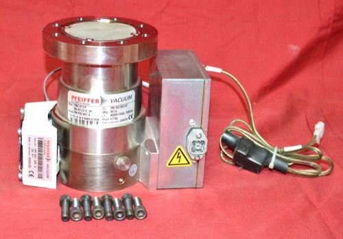 Pfeiffer TMU 071 P Turbo Vacuum Pump w/ TC600 Controller and PM Z01 253 G