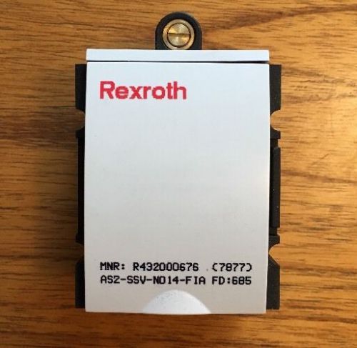 R432000676 AS3-SSV-N014-FIA Bosch Rexroth Pneumatic Soft Start Valve, 1/4&#034; NPT