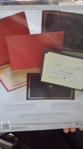 Gartner Studios Certificate Holders, 6 Count, Black