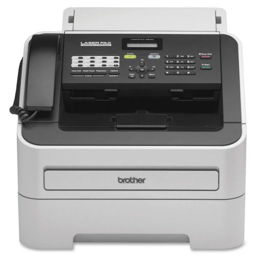 Brother Intelli Fax-2840 High-Speed Laser Fax - Laser -Monochrome Sheetfed Digit