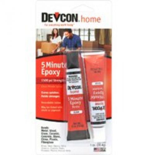 1oz 5minute clear epoxy gel devcon epoxy adhesive s205 clear 078143205453 for sale