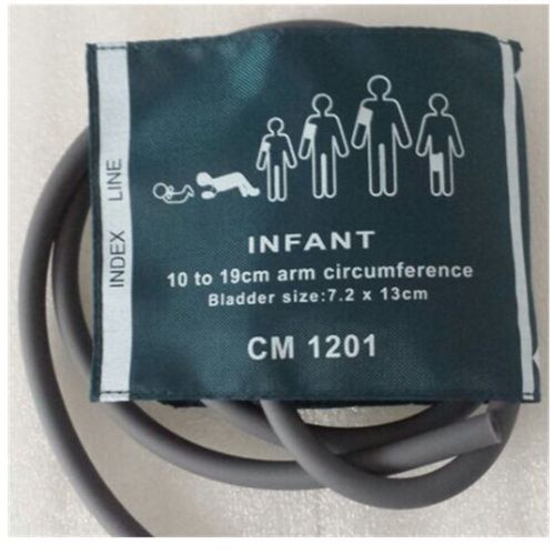 *CA*Infant DOUBLE-tube cuff (arm) Blood pressure cuff for patient monitor 10 to
