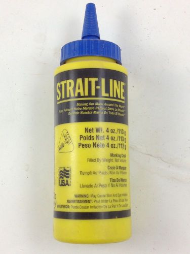 4 Ounce Strait Line Chalk ~ Opened Bottle
