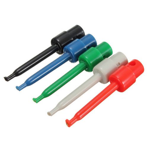 New one mini test hook clips grabber probe digital multimeter color random for sale