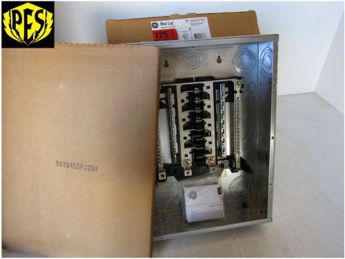 NEW GE TLM1612CCU SINGLE PHASE 16 CKT 125A MLO LOADCENTER W/COVER POWERMARK