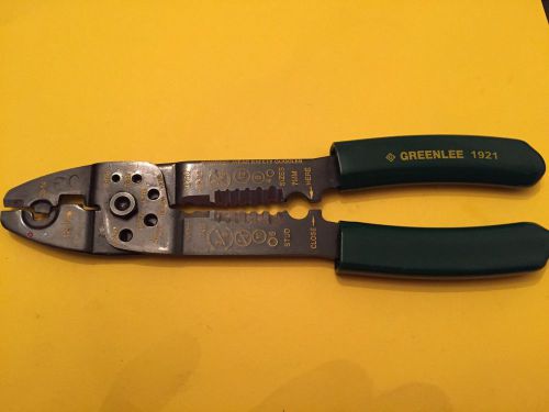 Greenlee 1921 Crimping/Stripping Combination Tool
