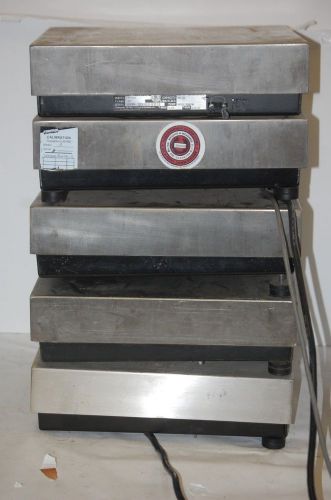 -lot of 5- fairbanks scale 70-2443 class 3 scale 200lb capacity -parts- for sale