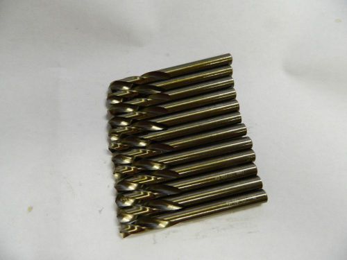 Cleveland c14830 0.2756&#034; cobalt screw machine length drill bits - lot of 12 for sale
