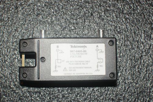 TEKTRONIX 067-0405-00 CAL/DESKEW FIXTURE (TDS7000, CSA7000 scopes)