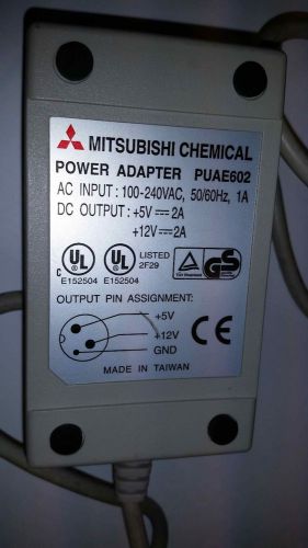 Mitsubishi Chemical Power Adapter - PUAE602 - NOT WORKING