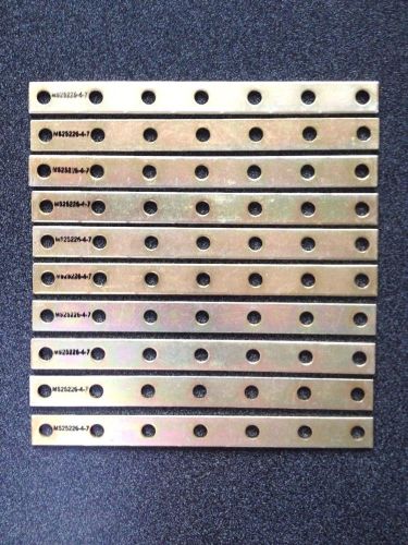 50 - solid copper bus bar, cadmium plated terminal conductor strip busway ground for sale