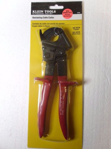 Klein Tools 10-Inch Ratcheting Cable Cutter, Red  63060