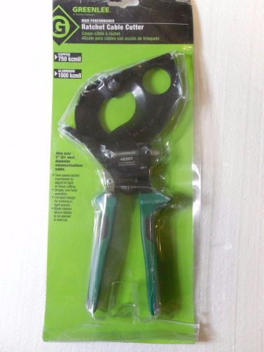 Greenlee performance ratchet cable cutter 45207 1 left! for sale