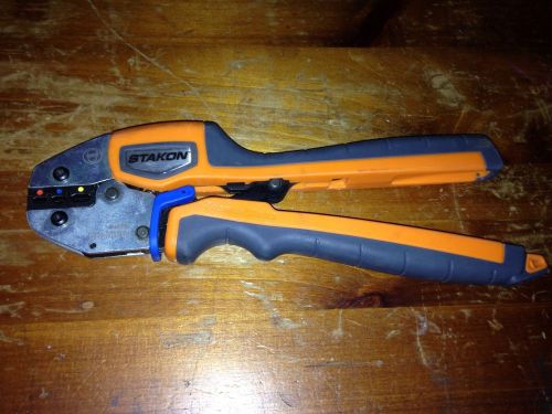 Thomas &amp; betts stakon erg4001 insulated terminal crimper for sale