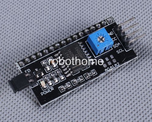 1pc LCD1602 I2C IIC Serial Interface Board Module Address Changeable Brand New