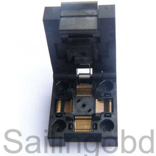 FPQ-64-0.5-06 STM32 QFP64 0.5 Enplas Block IC Test Socket Programmer Adapter