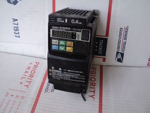 Omron Sysdrive Inverter 3G3MX2-A2004 Removed From Working Environment