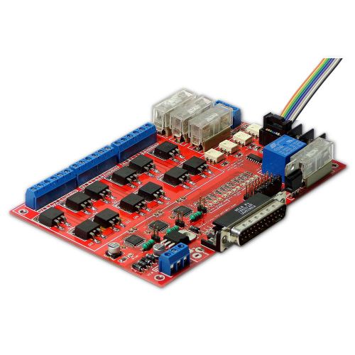 New 3 axis CNC Unipolar Stepper Driver Board 24V 6A