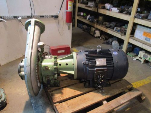 INVINCIBLE TURBO FLOW AIR MOVER / LEESON 40HP MOTOR #818632 MOD:7515 USED