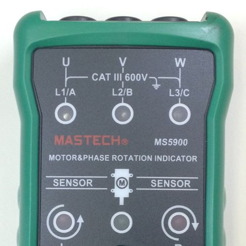 Mastech MS5900 Three Phase Rotation Indicator GY