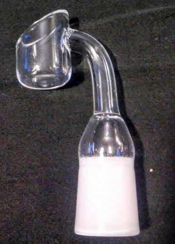 14mm Female 90 Degree Quartz Honeypot Banger Lab Glassware - NEW - High Quality