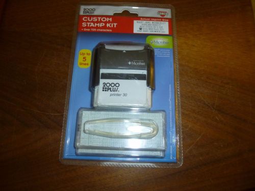 Cosco 2000 plus custom stamp kit up to 5 lines,over 725 character for sale