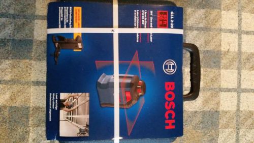 Bosch GLL 2-20 brand new line and cross laser level