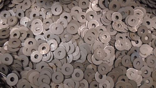 Free Ship, Approx 360 Count, 1-3/8&#034; O.D. Plain Steel Fender Washers, 1/2&#034; I.D.