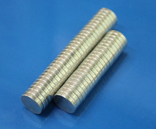 100pcs Brand New N35 Super Strong Round Disc Rare Earth Nickel Neodymium Magnets