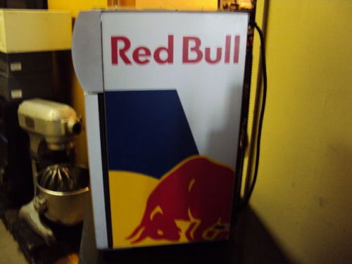 Baby Red Bull Mini Fridge Cooler Counter Top Beer Wine MAN CAVE WORKS Free Shipp