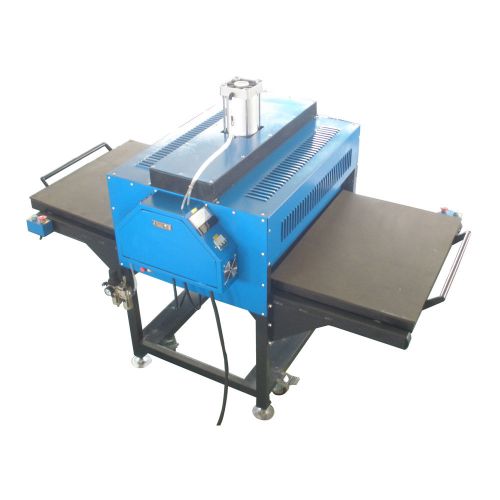 31&#034;x39&#034; pneumatic double-working table pull-out style t-shirt heat press machine for sale
