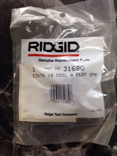 New Ridgid 18&#034; Pipe Wrench Coil &amp; Flat Spring Kit #31680